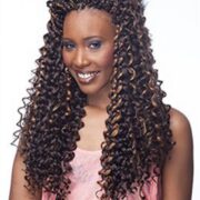 Lot de 5 Paquet Crochet Braid Semi Naturel Spanish Curl Cherish 22"