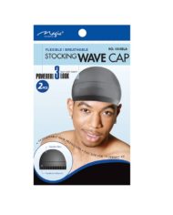Bonnet 1515BLA Stocking Wave Cap Magic
