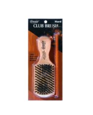 Brosse Cheveux Rigide Hard Wood Club Brush With Comb #2117 Annie
