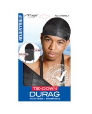 Durag Ajustable Magic #4769BLA Tie Down