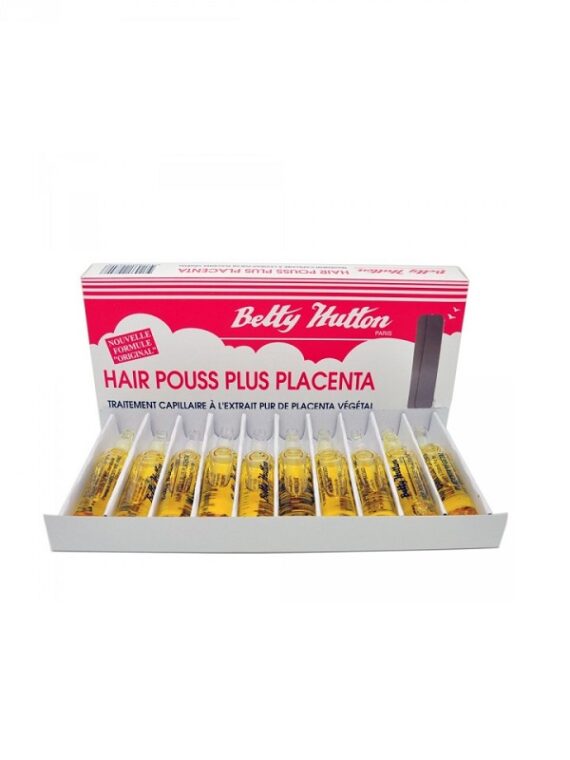 Betty Hutton Hair Pouss Plus Placenta Ampoules