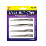 PINCE DUCK BILL CLIPS 4 PCS #1324 Beauty Town