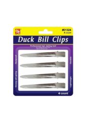 PINCE DUCK BILL CLIPS 4 PCS #1324 Beauty Town