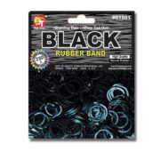 Elastique Cheveux Noir 250pcs Hair Rubber Band Elastic #1001 Beauty Town