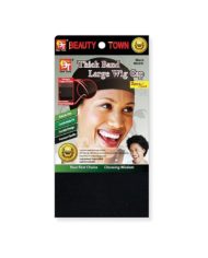 Bonnet Wig Cap Thick Band Noir #2251 Beauty Town