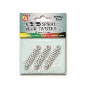 Anneaux Cheveux Spring 3pcs Argent #1992 Beauty Town