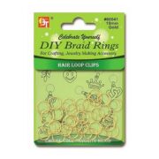 Bague Cheveux Doré 10mm #60041 Beauty Town