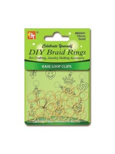 Bague Cheveux Doré 10mm #60041 Beauty Town