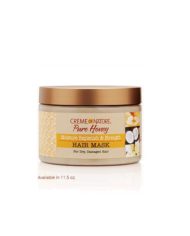 Masque Capillaire Au Mielle Creme Of Nature Pure Honey Moisture Replenish Strenght Hair Mask