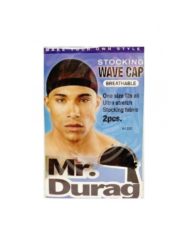 Bonnet Stocking Wave Cap Noir Annie # 4330