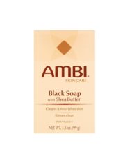Savon Noir Ambi Black Soap With Shea Butter
