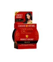 Gel Edge Baby Hair Noir Creme Of Nature Argan Oil Perfect Edges Black 2oz