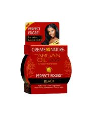 Gel Edge Baby Hair Noir Creme Of Nature Argan Oil Perfect Edges Black 2oz