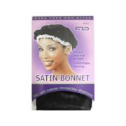 Bonnet Satin Noir Large 4412 Annie