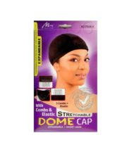 Magic #M2256BLK Stretchable Dome Cap