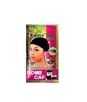 Bonnet Avec Crochet Traitée A L'Huile D'Argan Et Olive Black Dome Cap Magic M4003BLK