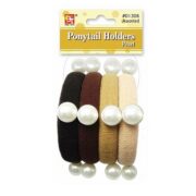 Beauty Town Elastic PonyTail Pearl Maron #1308