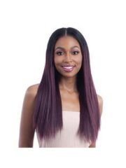 Perruque Semi Naturel Equal Oval Part Long Straight 22"