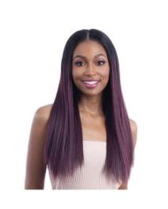 Perruque Semi Naturel Equal Oval Part Long Straight 22"