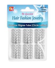 Bague Decoration Cheveux Argent 17x23mm CL #7814 Beauty Town