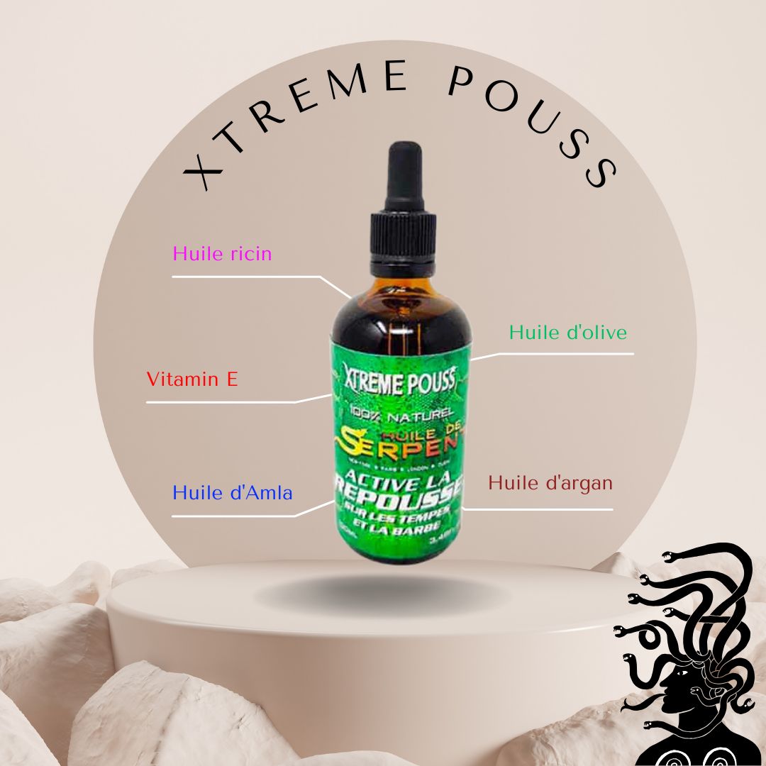 Xtreme Pouss Huile De Serpent 100% Naturelle