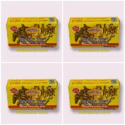 Pack de 4 Asantee TUMERIC & GINGER HERBAL savon