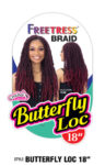 Crochet Braid Butterfly Loc 18″ Freetress