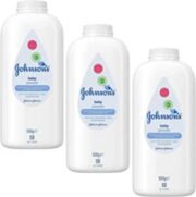 Johnson's Baby Powder - Johnsons Poudre pour Bébé 400g - Lot de 3