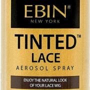 EBIN NEW YORK Aérosol dentelle teintée 80 ml deep brown