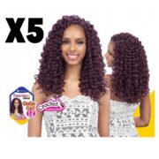 Lot de 5 Pack Crochet Braid Semi Natural GOGO CURL 12" FreeTress