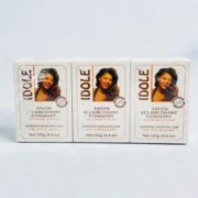 Lot de 3 Idole Savon Gommant avec poudre avocat