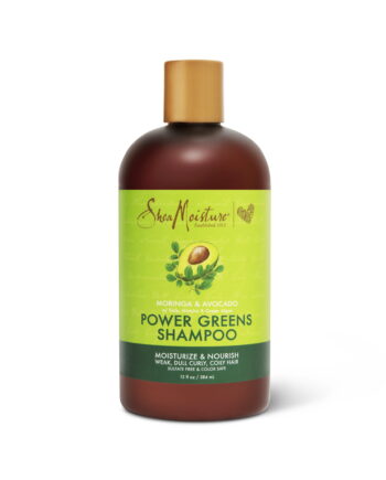 Shampooing à la l’huile de Moringa Avocat SHEA MOISTURE Power Greens 384ml