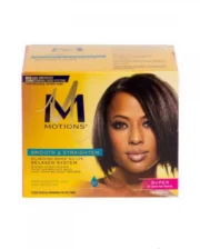 Défrisant sans soude pour cheveux épais Motions Silkening Shine No Lye Relaxer System Super