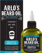 L’huile barbe ARLO’S Beard Oil 75ml Bergamot Juniper