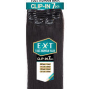 Extension à clip en cheveux naturels lisse 18" en 7 pièces différentes longueur