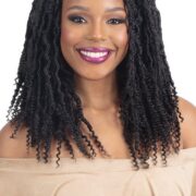 Crochet Braid Semi Naturel Poppin Gorgeus Loc 12" FreeTress
