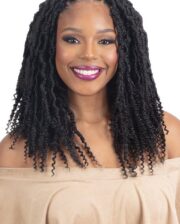 Crochet Braid Semi Naturel Poppin Gorgeus Loc 12" FreeTress