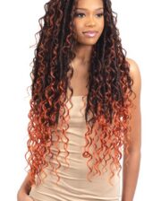 Crochet Braid Semi Natural Rebel Boho Mermaid Loc 24" FreeTress