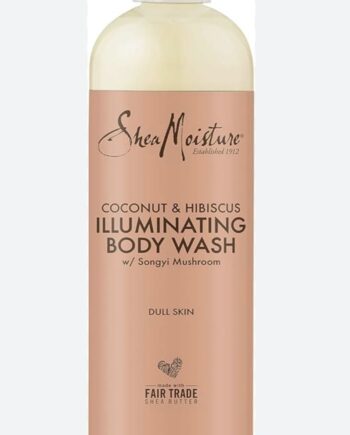 Shea Moisture - Gel Douche Illuminateur Noix De Coco & Hibiscus "Illuminating body Wash" - 384ml