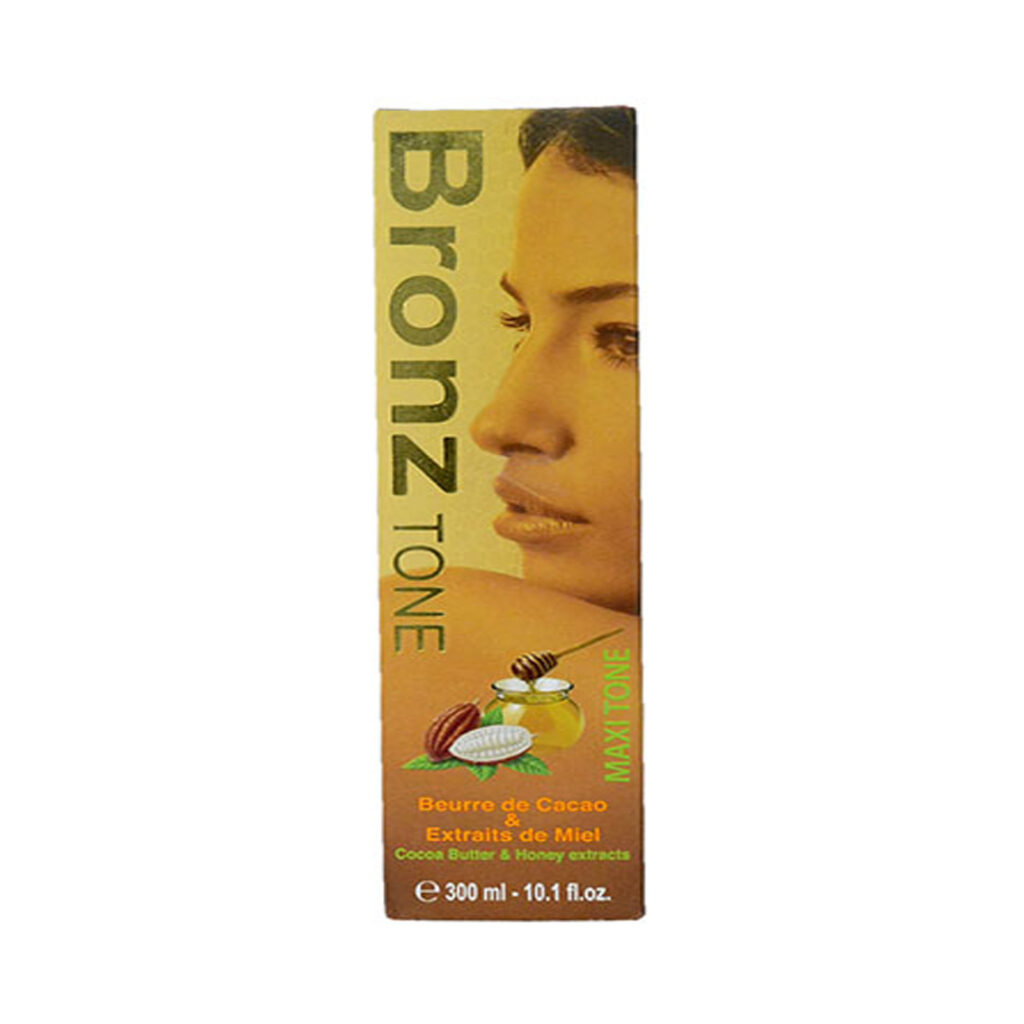 Bronz Tone Beurre de Cacao et extrait de miel 300ml lotion – AllBeaute.com