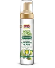 Mousse African Pride Olive Miracle Foam Setting Lotion 251ml