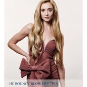7 Bande Extension À Clip Semi Natural 22''  HAIR COUTURE Bouncy Blow Dry