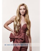 7 Bande Extension À Clip Semi Natural 22''  HAIR COUTURE Bouncy Blow Dry