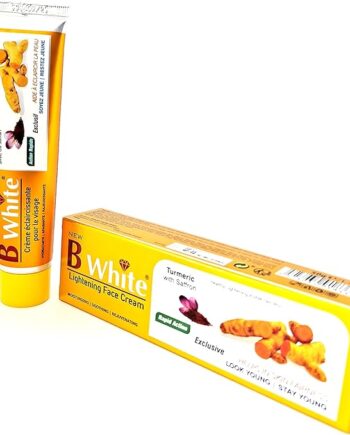 B White Curcuma avec du Safran Crème éclaircissante 50 g