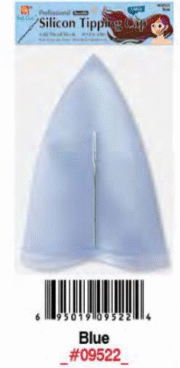 professional silicone tipping cap with tipping needle #9522 blue