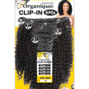 Extension à clip bouclée en cheveux semi naturels 9 Pièces différentes longueur Shake N Go Coily Boho