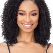 Extension à clip bouclée en cheveux semi naturels 9 Pièces différentes longueur Shake N Go Coily Water