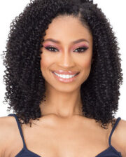 Extension à clip bouclée en cheveux semi naturels 9 Pièces différentes longueur Shake N Go Coily Water