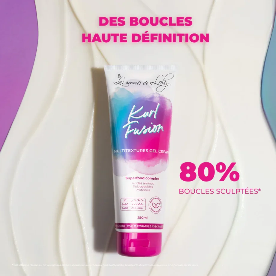 Les Secrets de Loly Kurl Fusion - Gel crème coiffant hydratant et nourrissant
