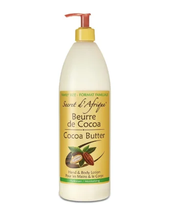 Secret d'Afrique Cocoa Butter Lotion 1L Family Size